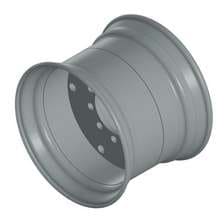 Колесный диск ЧКПЗ Грузовой автомобиль 14.5х19.5/10х225 D176 ET0 серебристый